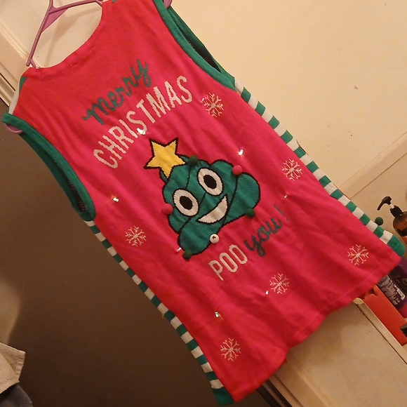 Claire's, Christmas Light-Up Ugly Xmas Sweater. Mans Sz.med, Womens Sz.L - Picture 6 of 6